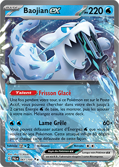 Carte Pokémon Baojian ex 061/193 de la série Évolutions à Paldea en vente au meilleur prix