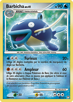 Carte Pokémon Barbicha 40/123 de la série Trésors Mystérieux en vente au meilleur prix