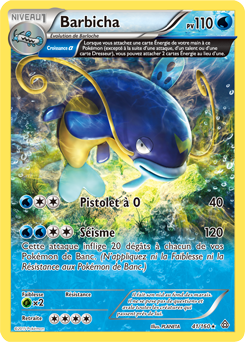 Carte Pokémon Rare Barbicha 41/160 de la série Primo Choc