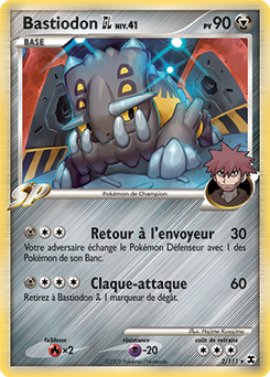 Carte Pokémon Bastiodon 2/111 de la série Rivaux Émergents en vente au meilleur prix