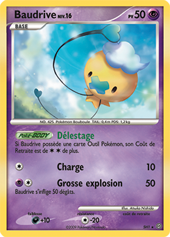 Carte Pokémon Baudrive SH1 de la série Tempête en vente au meilleur prix