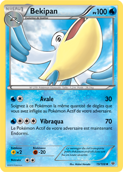 Carte Pokémon Bekipan 19/108 de la série Ciel Rugissant en vente au meilleur prix