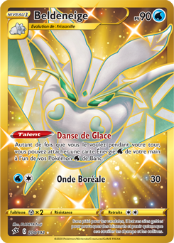 Carte Pokémon Pokémon Gold EB Beldeneige 204/192 de la série Clash des Rebelles