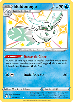 Carte Pokémon Beldeneige SV034/SV122 de la série Destinées Radieuses en vente au meilleur prix