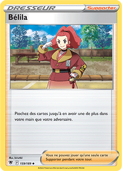 Carte Pokémon Bélila 159/189 de la série Astres Radieux en vente au meilleur prix