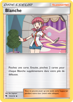 Carte Pokémon Blanche 193/214 de la série Tonnerre Perdu en vente au meilleur prix