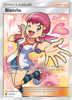 Carte Pokémon Blanche 214/214 de la série Tonnerre Perdu en vente au meilleur prix