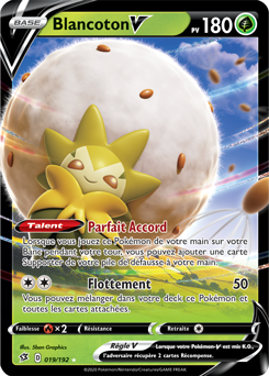 Carte Pokémon Blancoton V 19/192 de la série Clash des Rebelles en vente au meilleur prix