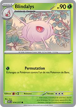 Carte Pokémon Blindalys 14/217 de la série Héros Transcendants en vente au meilleur prix