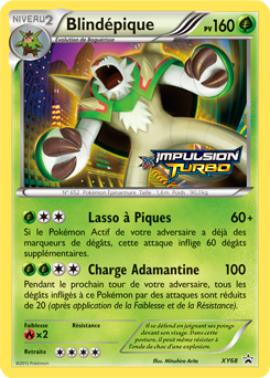 Carte Pokémon Promo Blindépique XY68 de la série Promos XY