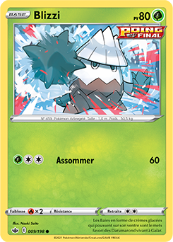 Carte Pokémon Blizzi 9/198 de la série Règne de Glace en vente au meilleur prix