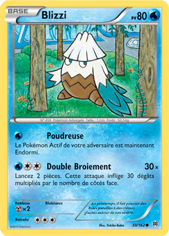 Carte Pokémon Blizzi 39/162 de la série Impulsion Turbo en vente au meilleur prix