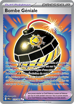 Carte Pokémon Bombe Géniale 113/84 de la série Nuit Noire en vente au meilleur prix