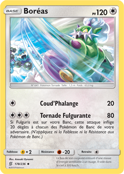 Carte Pokémon Boréas 178/236 de la série Harmonie des Esprits en vente au meilleur prix