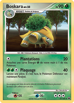 Carte Pokémon Boskara 37/100 de la série Aube Majestueuse en vente au meilleur prix