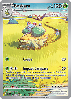 Carte Pokémon Boskara 164/162 de la série Forces Temporelles en vente au meilleur prix