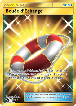 Carte Pokémon Objet Gold SL Bouée d'Échange 77/70 de la série Majesté des Dragons