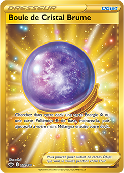 Carte Pokémon Boule de Cristal Brume 227/198 de la série Règne de Glace en vente au meilleur prix