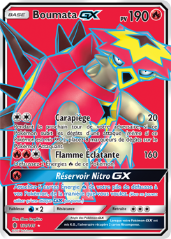 Carte Pokémon Pokémon Full Art Boumata GX 131/145 de la série Gardiens Ascendants