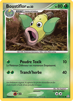 Carte Pokémon Boustiflor 127/146 de la série Eveil des Légendes en vente au meilleur prix