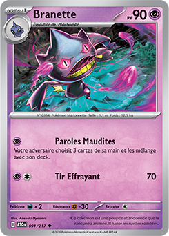 Carte Pokémon Branette 91/217 de la série Héros Transcendants en vente au meilleur prix
