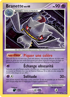 Carte Pokémon Branette 19/127 de la série Platine en vente au meilleur prix