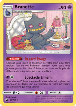 Carte Pokémon Branette 65/168 de la série Tempête Céleste en vente au meilleur prix