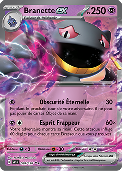 Carte Pokémon Branette ex 088/198 de la série Écarlate et Violet en vente au meilleur prix