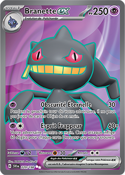 Carte Pokémon Branette ex 229/198 de la série Écarlate et Violet en vente au meilleur prix