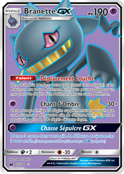 Carte Pokémon Branette GX 157/168 de la série Tempête Céleste en vente au meilleur prix