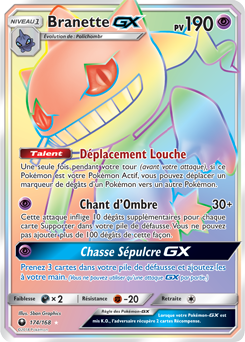 Carte Pokémon Branette GX 174/168 de la série Tempête Céleste en vente au meilleur prix
