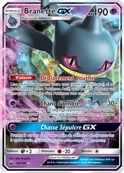 Carte Pokémon Pokémon GX Branette GX 66/168 de la série Tempête Céleste