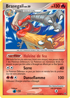 Carte Pokémon Brasegali 3/127 de la série Platine en vente au meilleur prix