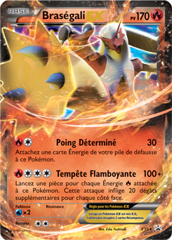 Carte Pokémon Braségali EX XY54 de la série Promos XY en vente au meilleur prix
