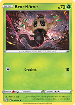 Carte Pokémon Brocelome 016/196 de la série Origine Perdue en vente au meilleur prix