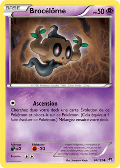 Carte Pokémon Brocélôme 64/122 de la série Rupture Turbo en vente au meilleur prix