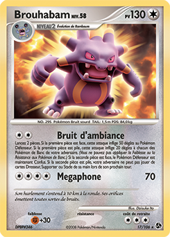 Carte Pokémon Brouhabam 17/106 de la série Duels au Sommet en vente au meilleur prix