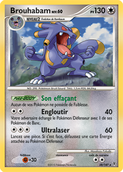 Carte Pokémon Brouhabam 28/147 de la série Vainqueurs Suprêmes en vente au meilleur prix