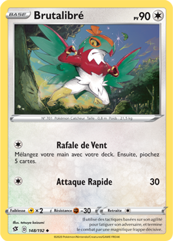 XY10:Impact des Destins-48//124-Carte Pokemon Neuve Française Brutalibré Reverse