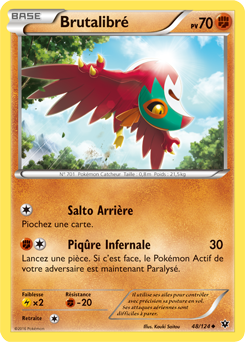 Carte Pokémon Brutalibré 48/124 de la série Impact des Destins en vente au meilleur prix