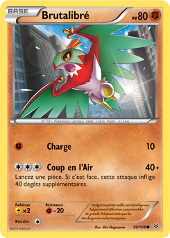 Carte Pokémon Brutalibré 39/108 de la série Ciel Rugissant en vente au meilleur prix