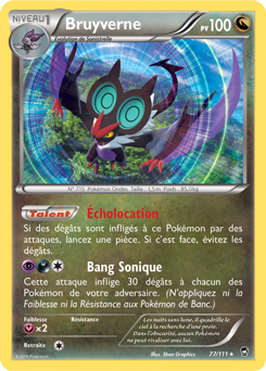 Carte Pokémon Bruyverne 77/111 de la série Poings Furieux en vente au meilleur prix