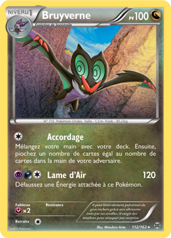 Carte Pokémon Bruyverne 112/162 de la série Impulsion Turbo en vente au meilleur prix