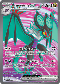 Carte Pokémon Bruyverne ex 246/193 de la série Évolutions à Paldea en vente au meilleur prix