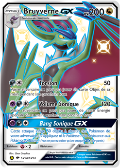Carte Pokémon Bruyverne GX SV78/SV94 de la série Destinées Occultes en vente au meilleur prix