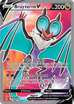 Carte Pokémon Bruyverne V 195/203 de la série Évolution Céleste en vente au meilleur prix