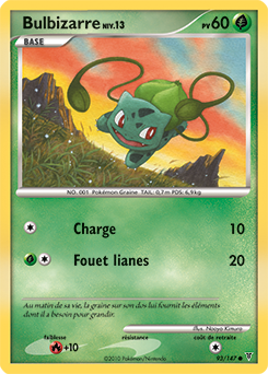 Carte Pokémon Bulbizarre 93/147 de la série Vainqueurs Suprêmes en vente au meilleur prix