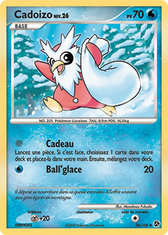 Carte Pokémon Cadoizo 36/106 de la série Duels au Sommet en vente au meilleur prix