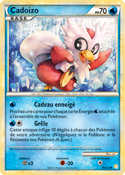 Carte Pokémon Cadoizo 39/123 de la série HeartGold SoulSilver en vente au meilleur prix