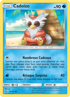 Carte Pokémon Cadoizo 26/145 de la série Gardiens Ascendants en vente au meilleur prix
